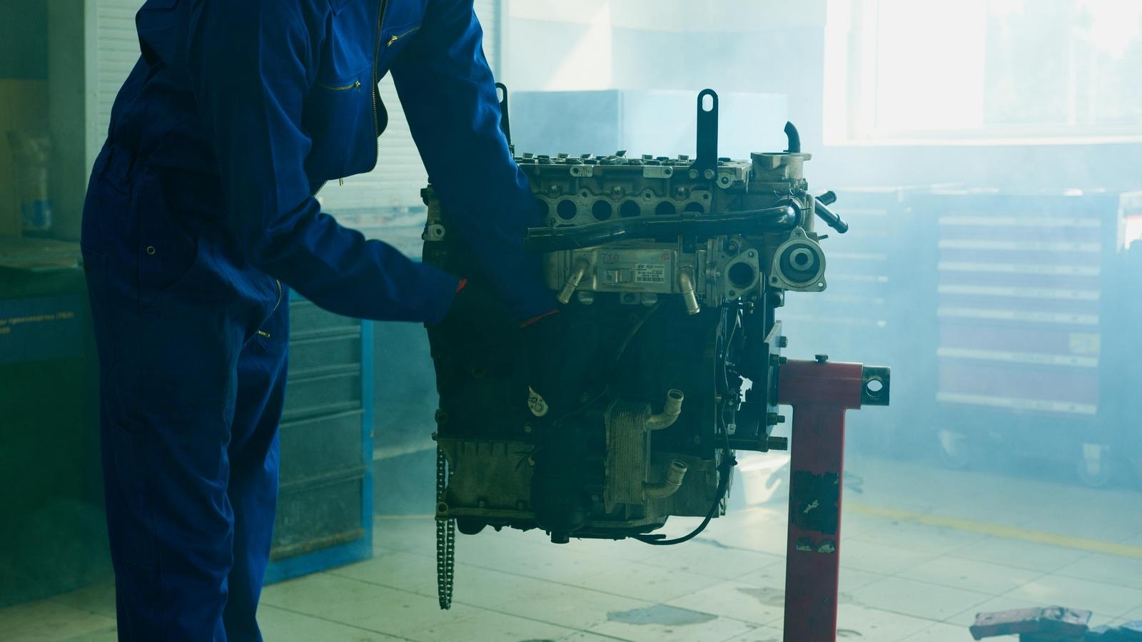 Mechanical workshop